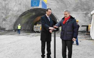 Foto: Autoceste FBiH / Sa svečanosti povodom početka radova na tunelu Zenica 